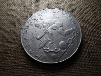 0,20 Goldmark 1923 – Werdohl Colsmann and Co , Vesztfália porosz tartomány ( német notgeld ) , Deutschland Werdohl 0,20 Goldmark 1923