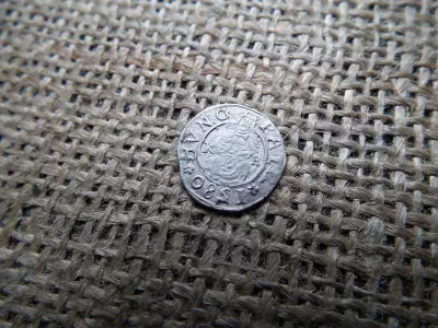 Rudolf , ezüst dénár 1580 KB , Körmöcbánya ! denár 