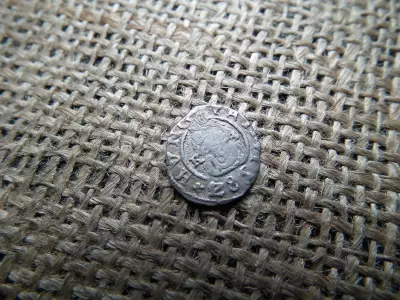 Rudolf , ezüst dénár 1582 KB , Körmöcbánya ! denár 