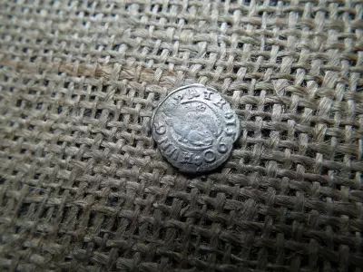 Rudolf , ezüst dénár 1590 KB , Körmöcbánya ! denár 