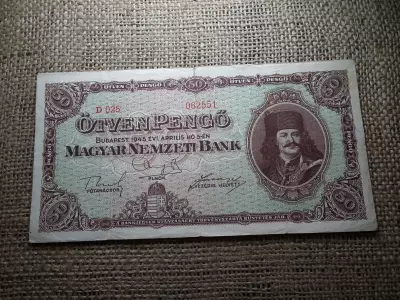 50 pengő 1945 