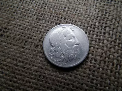 Görögország ezüst 20 drachma 1930