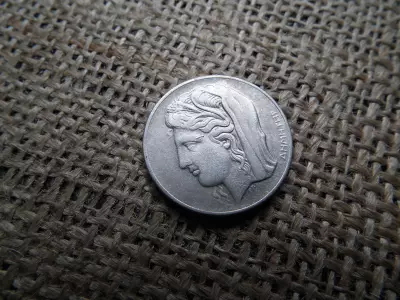 Görögország ezüst 10 drachma 1930