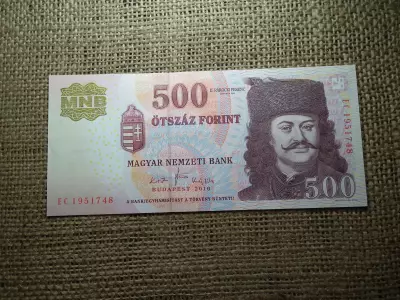 500 forint 2010 EC  UNC