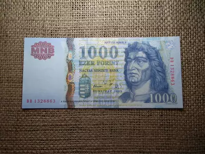 1000 Forint Bankjegy 2005 DB EF
