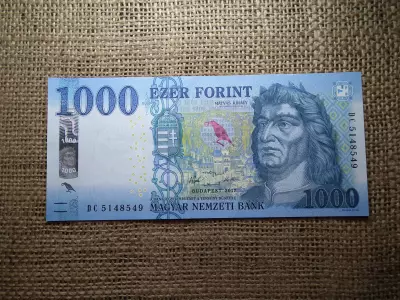 1000 Forint Bankjegy 2017 DC EF