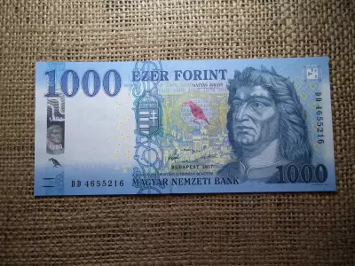 1000 Forint Bankjegy 2017 DD UNC