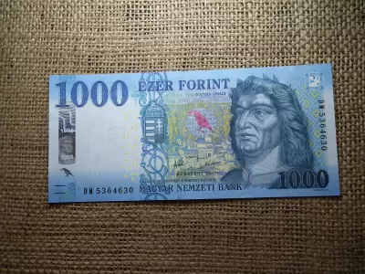 1000 Forint Bankjegy 2017 DM EF