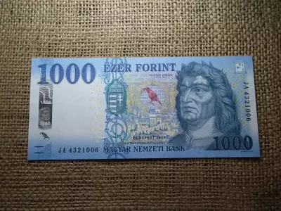 1000 Forint Bankjegy 2021 JA UNC