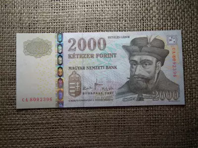 2000 Forint Bankjegy 2007 CA UNC
