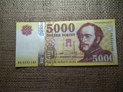 5000 Forint Bankjegy 2017 BA UNC