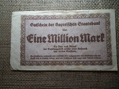 Németország 1 millió márka 1923