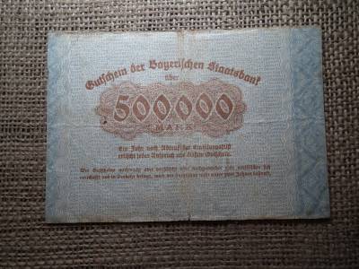 Németország 500000 márka 1923 , mark 