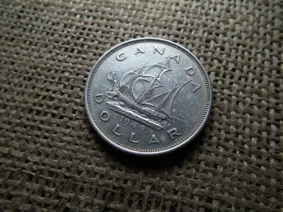 Kanada , ezüst 1 dollár 1949 , dollar 