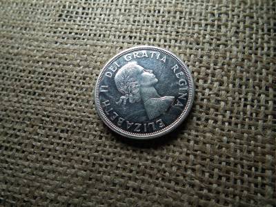 Kanada , ezüst 1 dollár 1964 , dollar , prooflike 