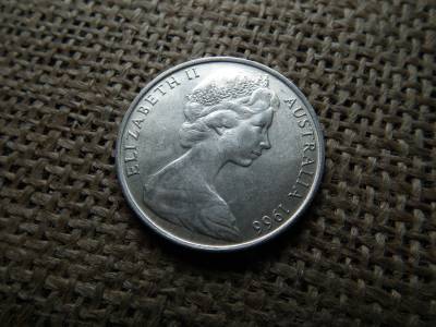 Ausztrália , ezüst 50 cent 1966 , cents 