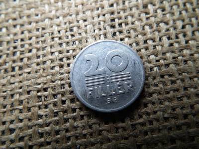 20 fillér 1989 , verdehibás , IAB , Idegen anyag benyomódás , idegenanyag 