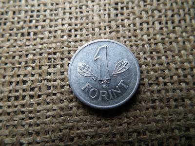 1 forint 1989  , verdehibás ,verőtőcsorbulás 