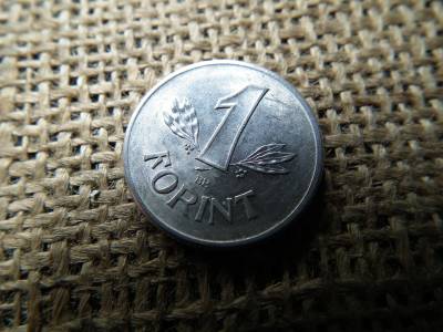 1 forint 1980 , verdehibás , sugaras !  Csillag sugarai nem érik el a búzakalászt