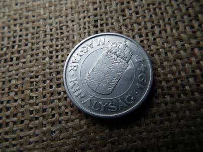 2 pengő 1941 , sarló kalapács beütéssel , ellen-jeggyel 