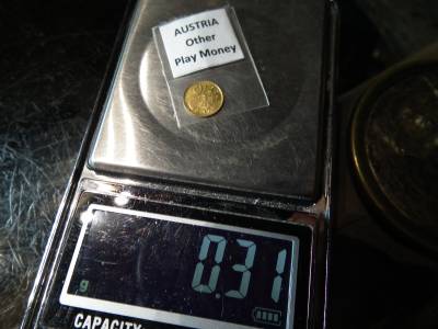 Ausztria , mini arany 10 schilling 