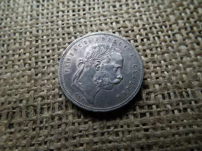 Ferenc József ezüst 1 forint 1869 GyF 