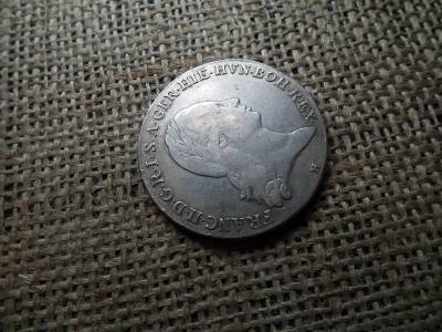II. Ferenc , ezüst 1 tallér 1797 H 