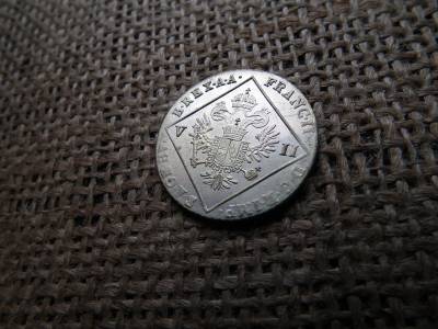 I.Ferenc  ezüst 7 krajcár 1802 B ( Körmöcbánya ) , extra , így nagyon ritka 