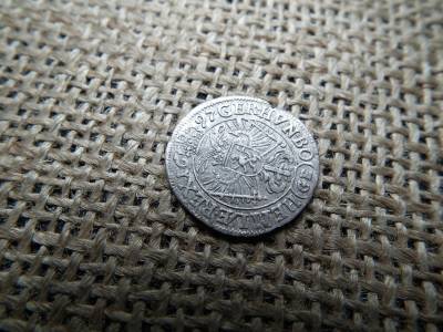 I. Lipót , ezüst 3 krajcár 1697 CE , Prága ,  kreuzer 