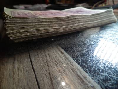 100 pengő 1930 csillagos , teljes sorozatszám gyűjtemény E001 - E096 ig ! Ritka így ! Szépek 
