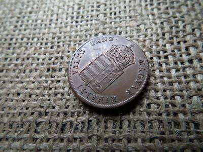 1 krajcár 1848 , extra , gyönyörű  ! Címer átüt 