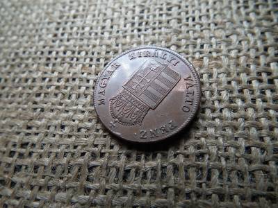 1 krajcár 1848 , extra , gyönyörű  ! Címer átüt 