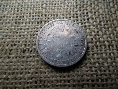 Ferenc József , ezüst 1 florin 1888