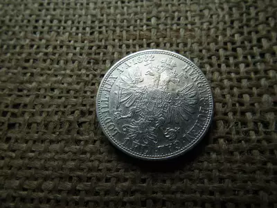 Ferenc József , ezüst 1 florin 1882