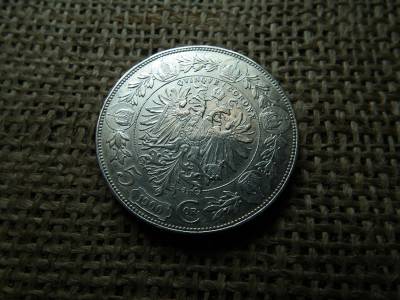 Ferenc József , ezüst 5 korona 1900 , corona , gyönyörű 