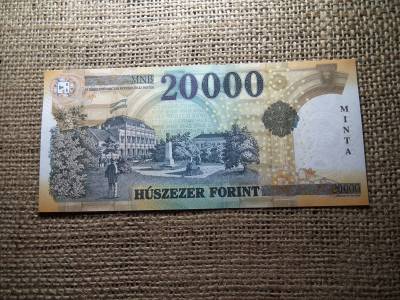 20000 forint 2020 IA , MINTA bankjegy , alacsony sorszám !  UNC