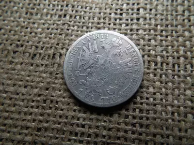 Ferenc József , ezüst 1 florin 1873