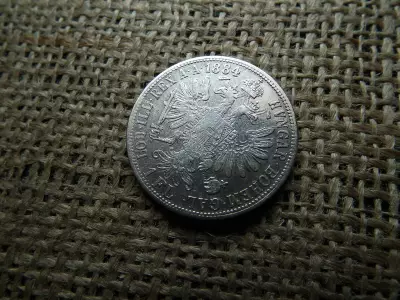 Ferenc József , ezüst 1 florin 1884