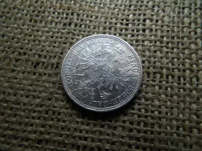 Ferenc József , ezüst 1 florin 1885