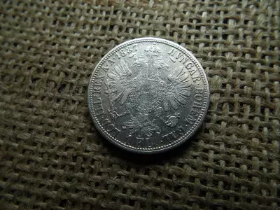 Ferenc József , ezüst 1 florin 1887