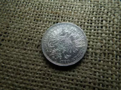 Ferenc József , ezüst 1 florin 1888