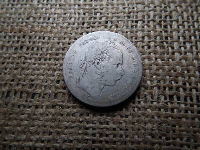 Ferenc József , ezüst 1 forint 1871 KB , ritka 