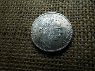 Ferenc József , ezüst 1 forint 1879 KB 