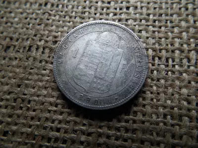 Ferenc József , ezüst 1 forint 1880 KB 