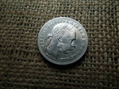 Ferenc József , ezüst 1 forint 1883 KB 