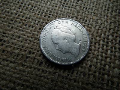 Hollandia , ezüst 1 gulden 1930
