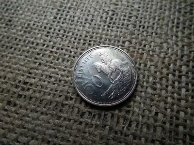 Lesotho 50 Lisente 1983 , verdefényes 