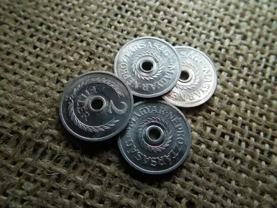 2 fillér 1973 , rolniból , ár / db 