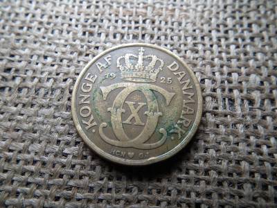 Dánia 2 korona 1925 , kroner 
