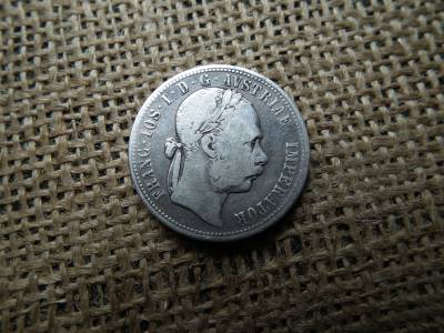 Ezüst 1 florin 1875 , ritkább évszám 